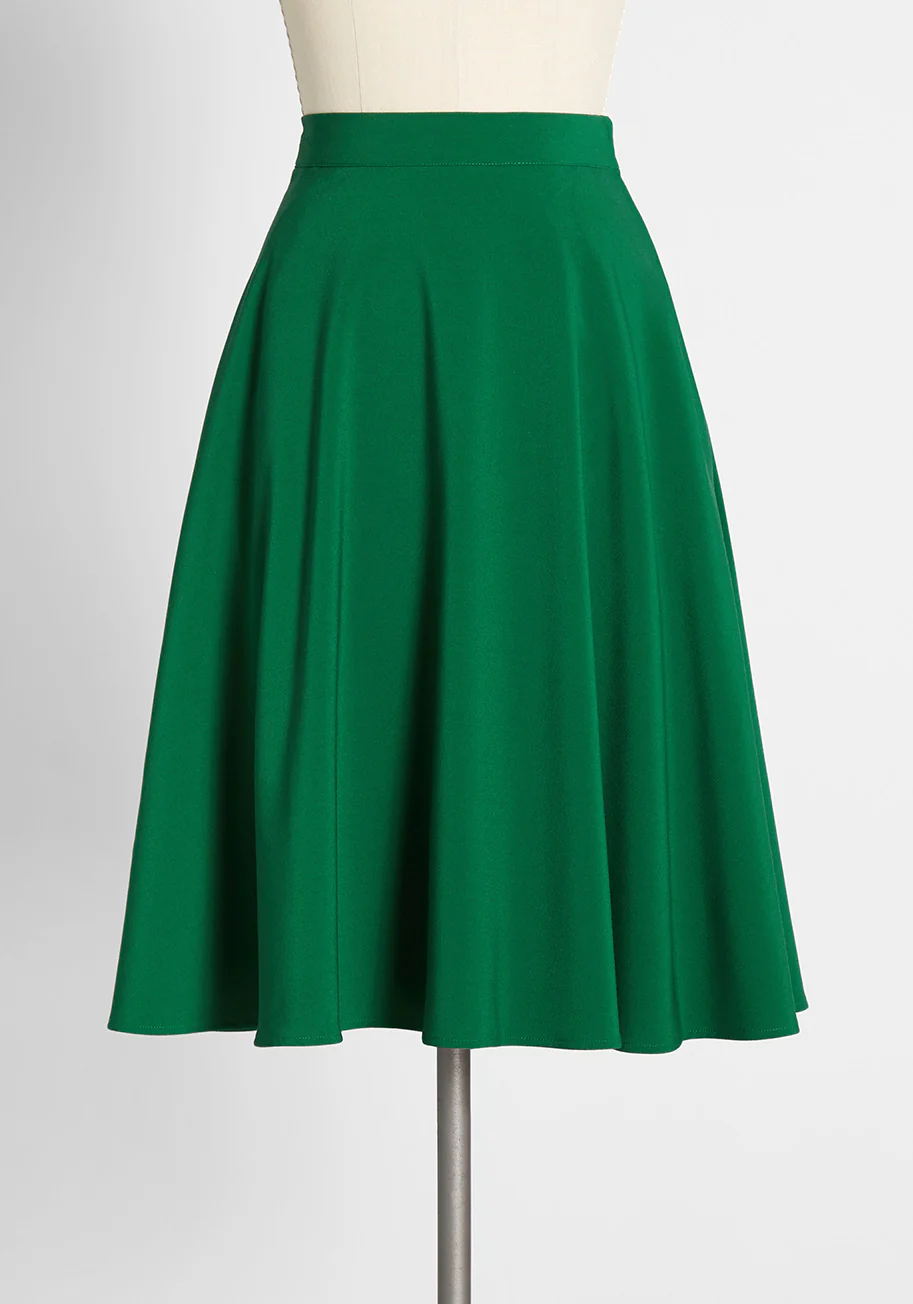 Just This Sway A-Line Skirt