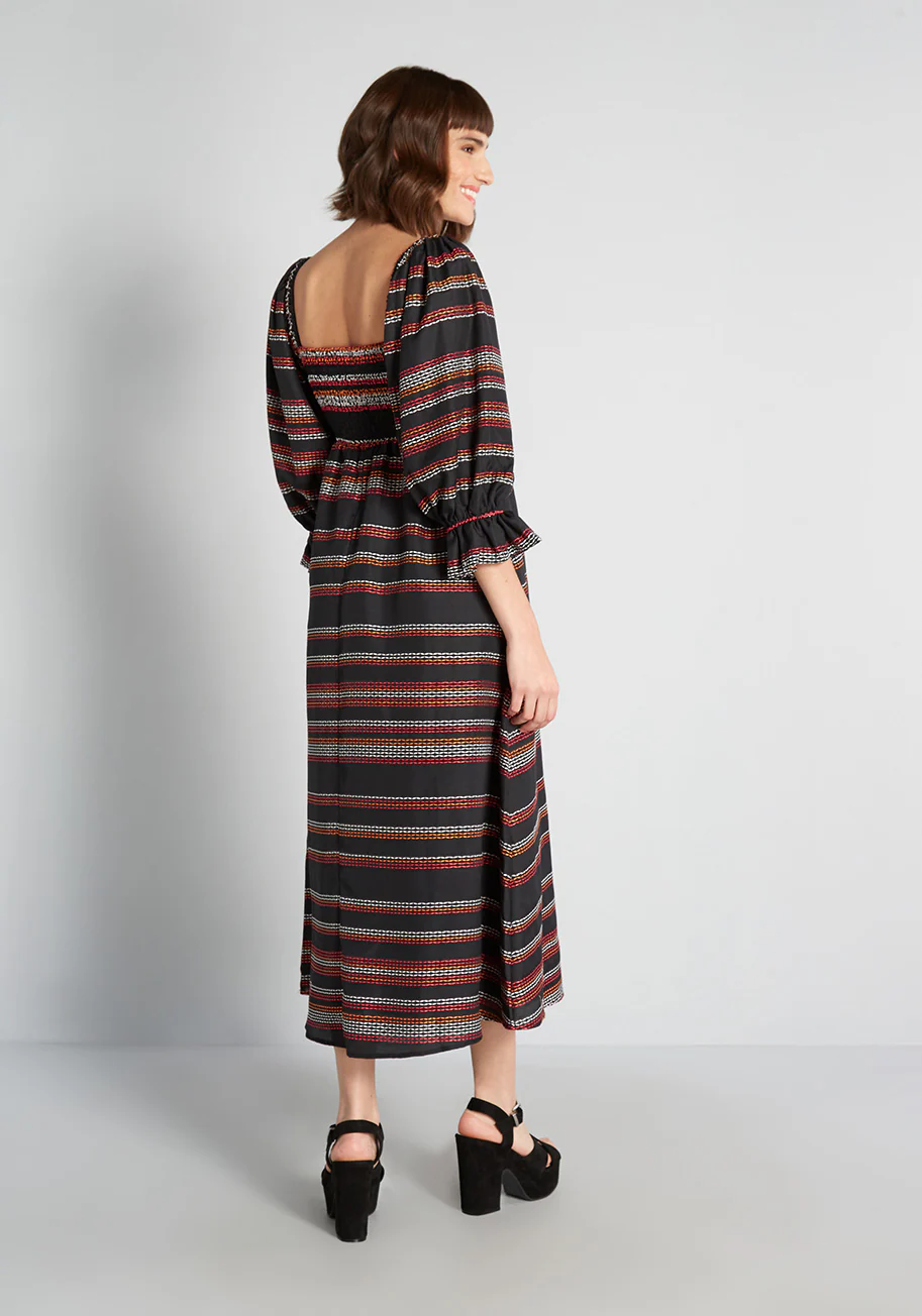 Forevermore Cottagecore Midi Dress
