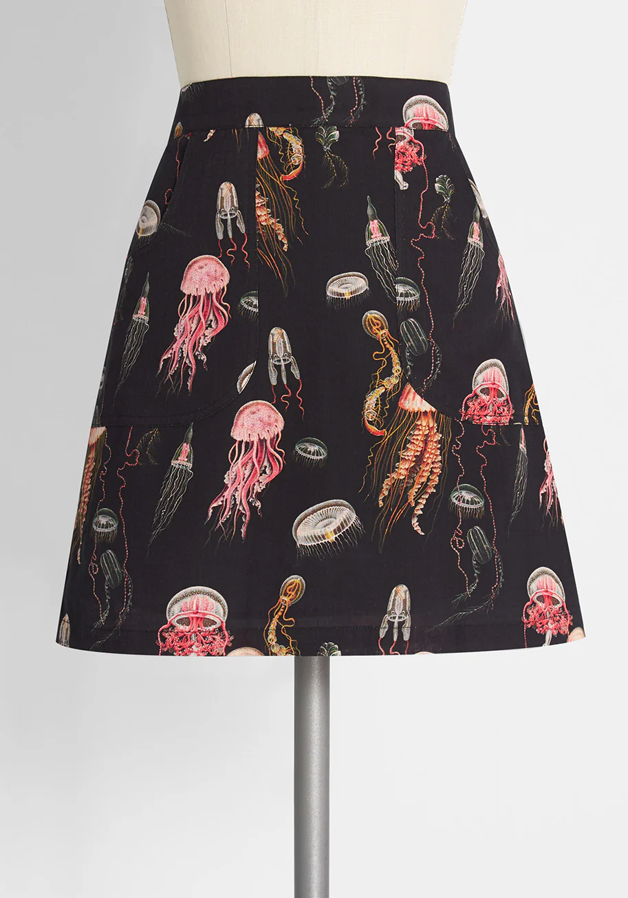 Just A Li'L Jelly-Ous Mini Skirt