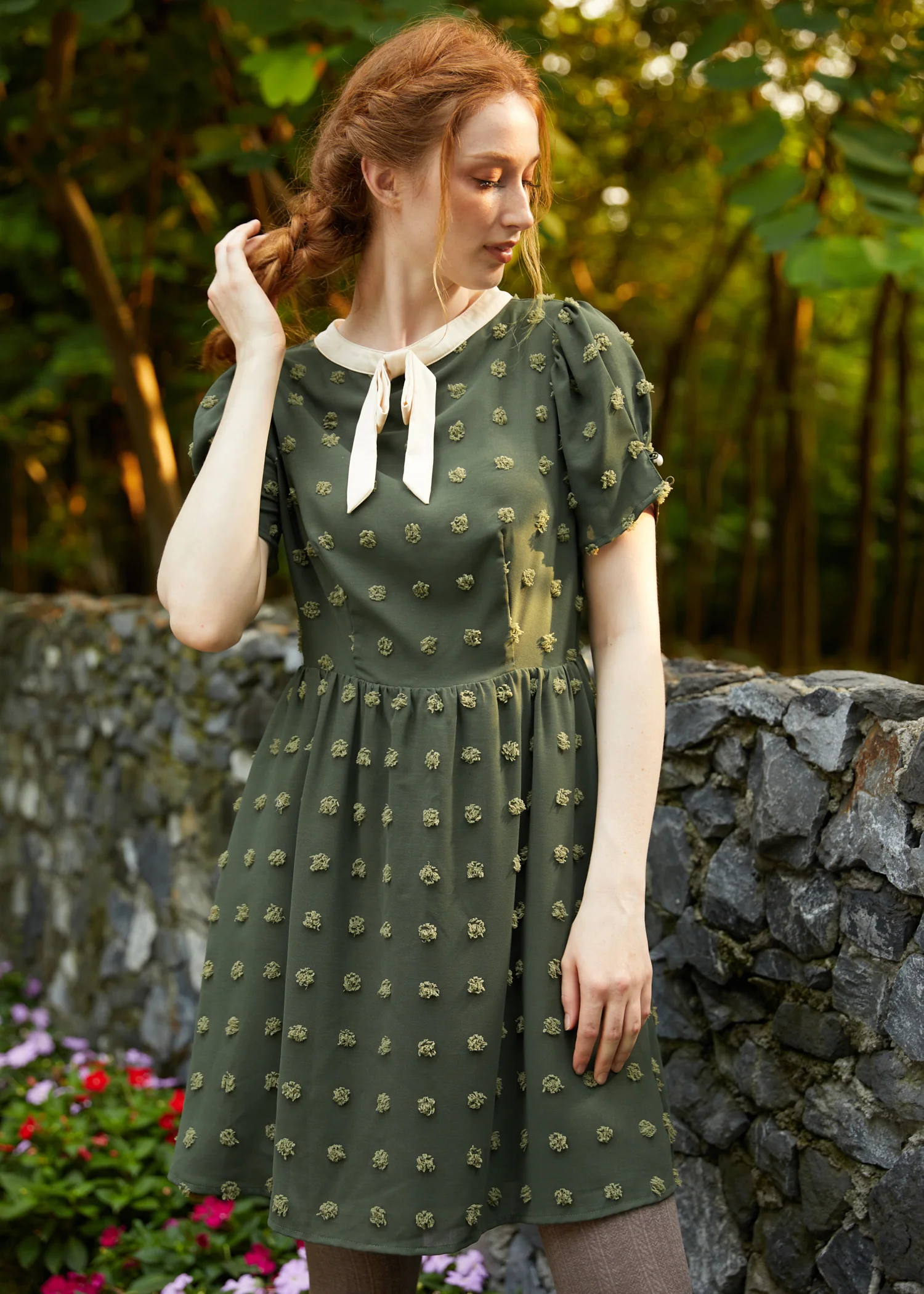 Sitting Pretty Collar Dress