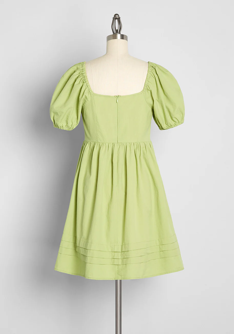 Spring At The Chance Babydoll Dress