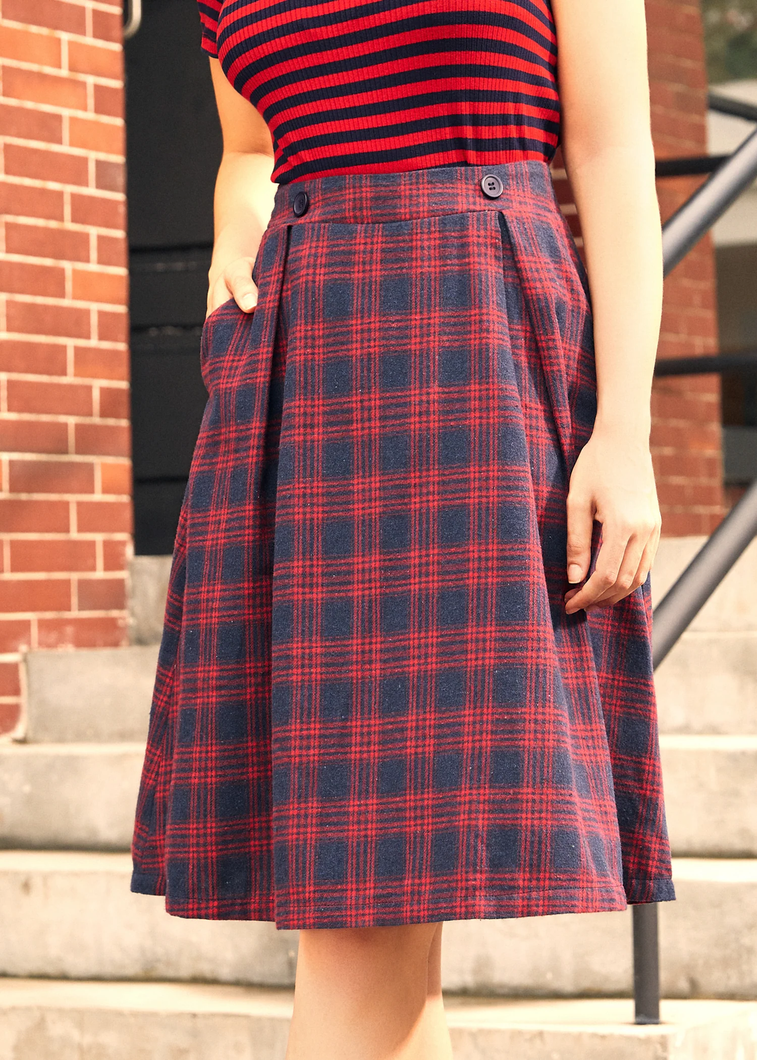 Heart of the Harvest Midi Skirt