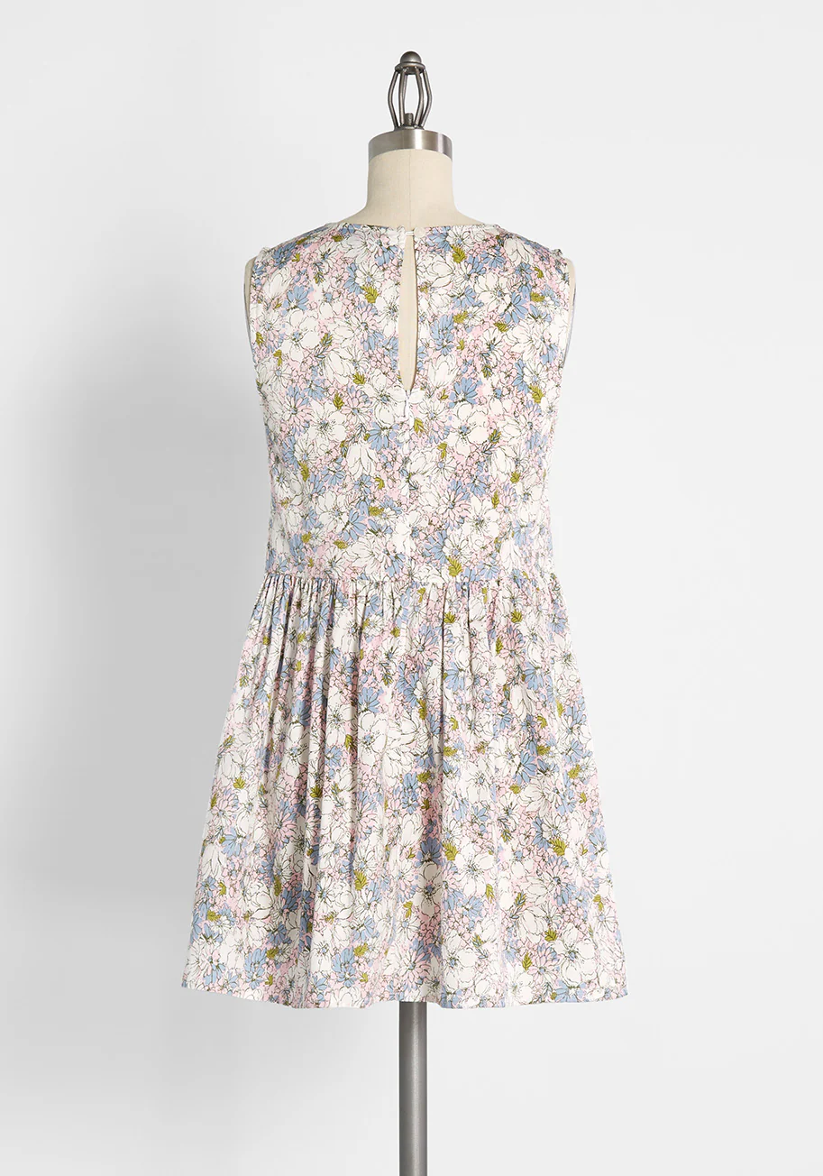 Gathering Wildflowers Smock Dress