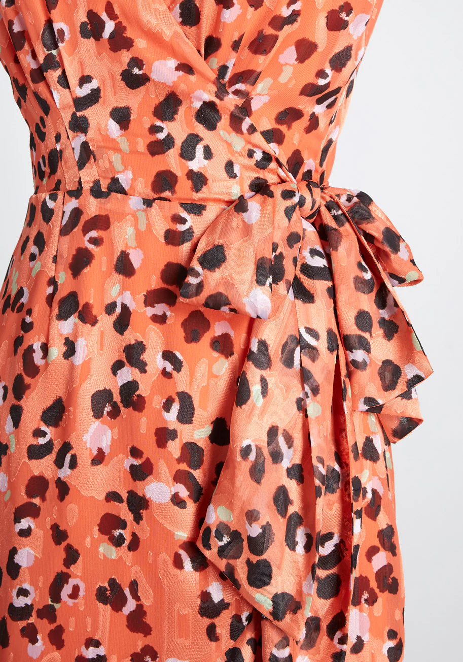 ModCloth x Hutch Party Prowl Wrap Dress