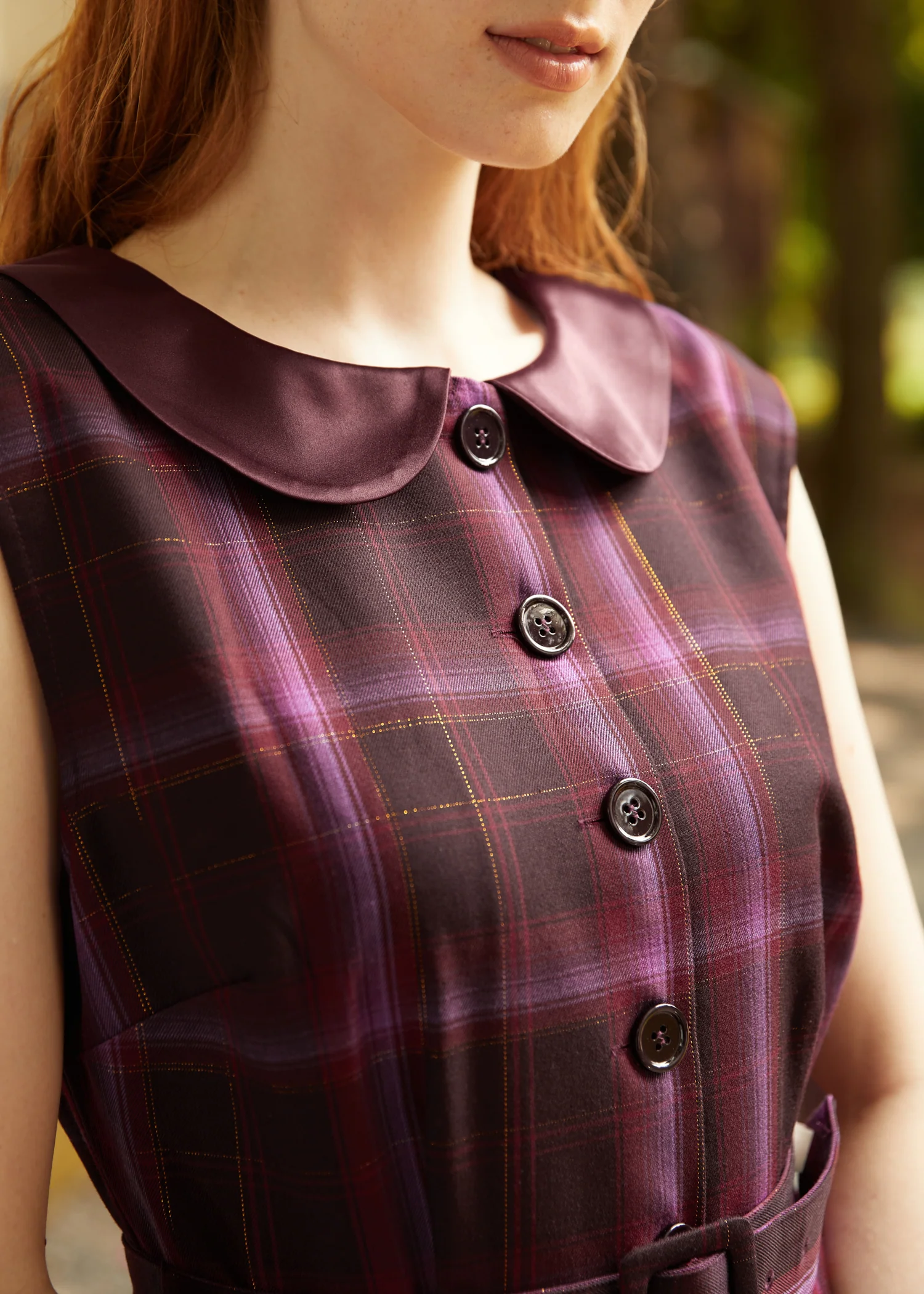 Swirly Twirly Sugar Plum Fit And Flare Dress