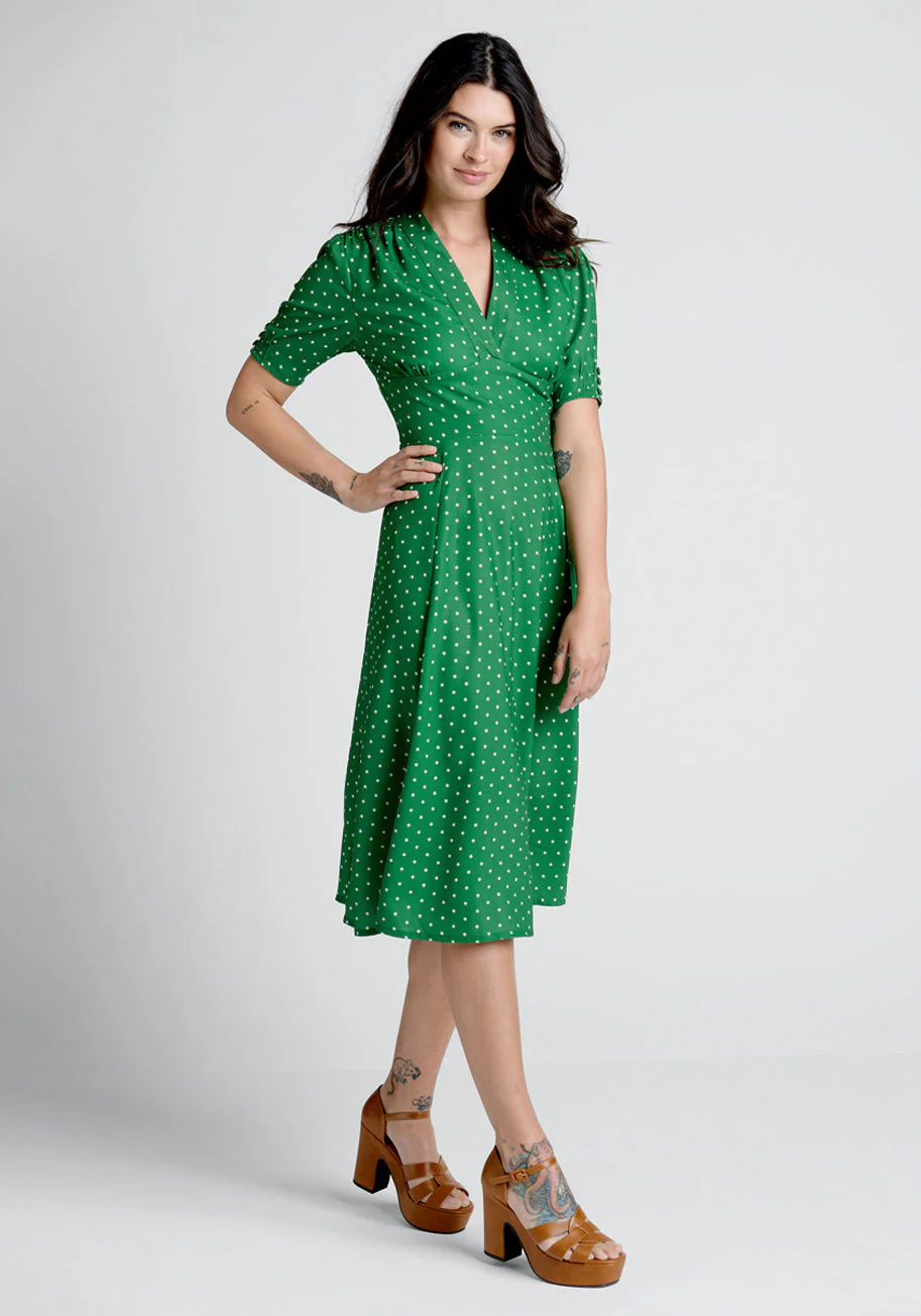 Sweet Grass Stunner Midi Dress