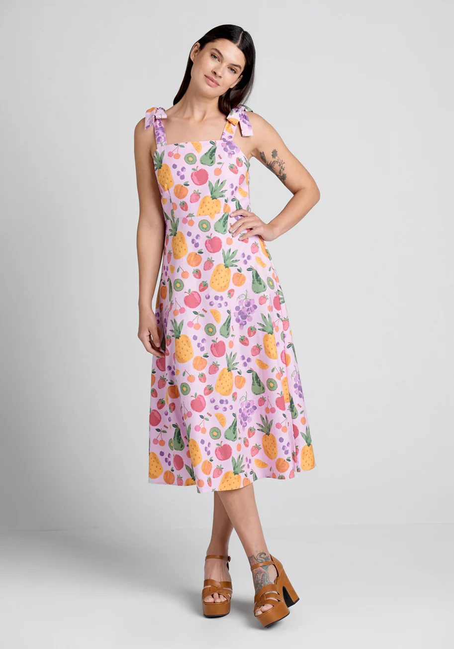 A Fresh Squeeze Midi Dress