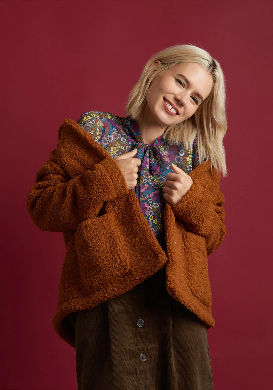 Plush On You Teddy Jacket