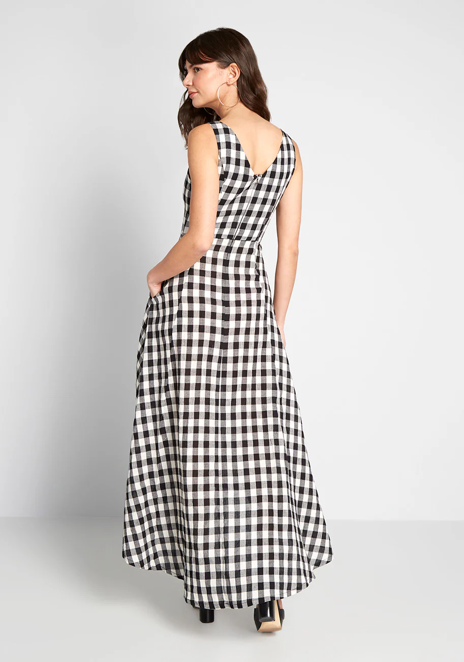 Picnic by the Pond Midi Dress
