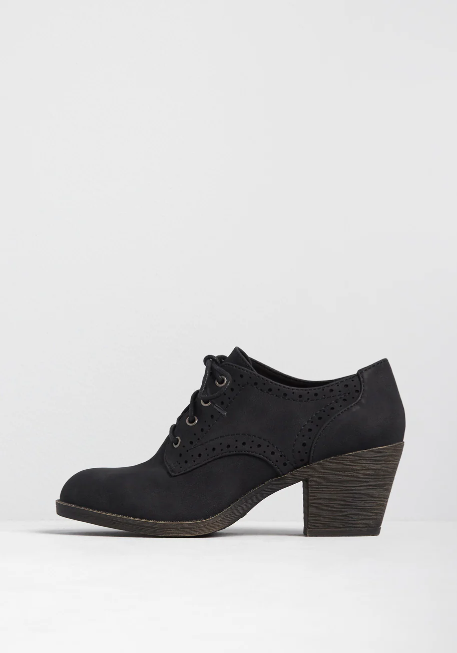Keep Up With Me Lace-Up Bootie