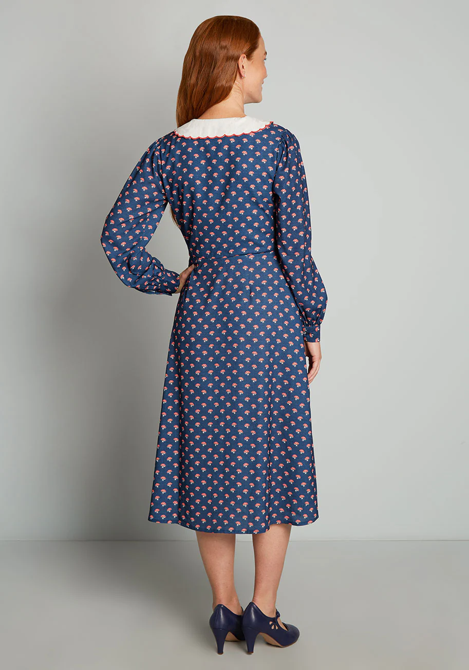 Sprouts With Clout Midi Dress