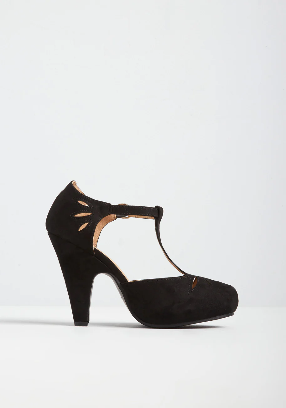 Refreshed Zest T-Strap Heel