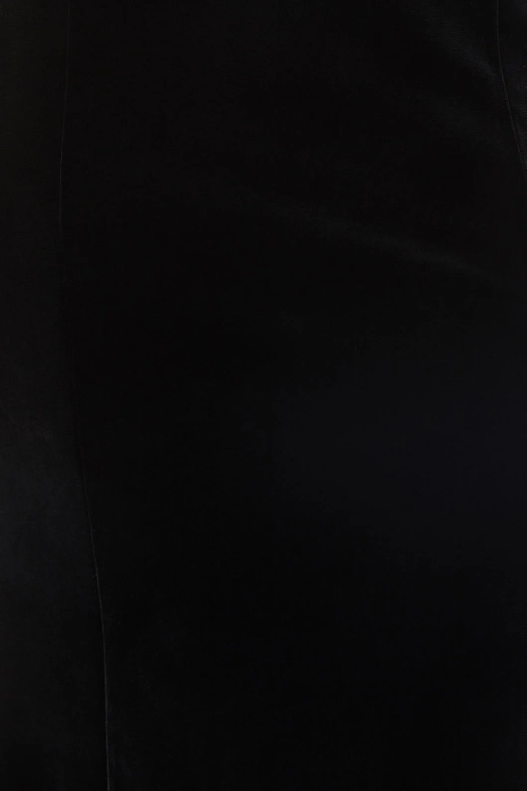 Obsidian Velvet Skirt