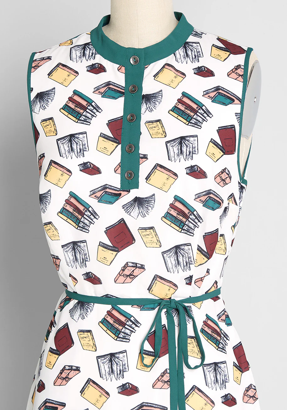 Field Questions A-Line Dress