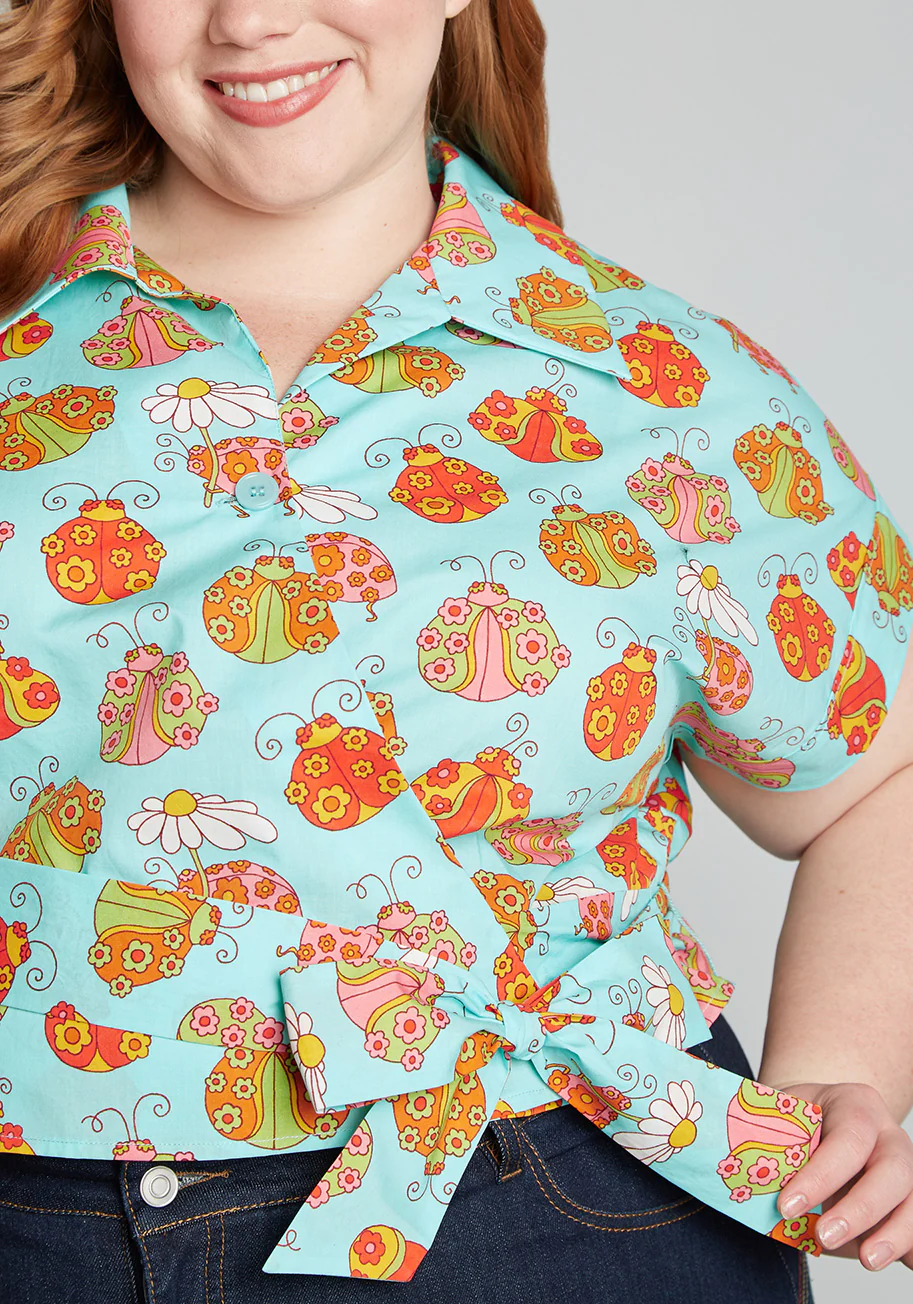 ModCloth x Marisol Muro Fabulous Fantasies Wrap Top