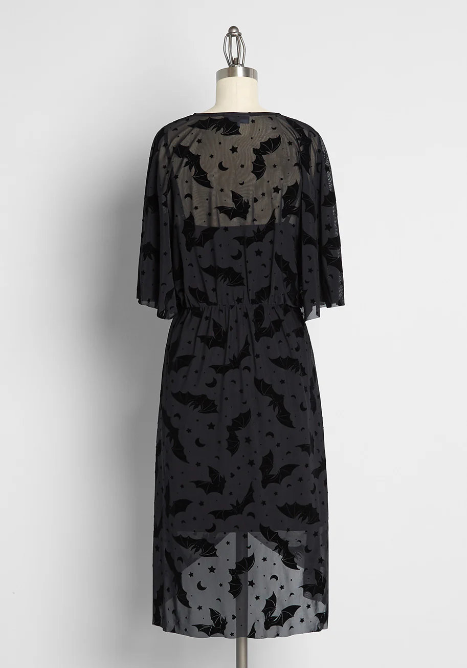 Dramatic Depths Velvet Dress