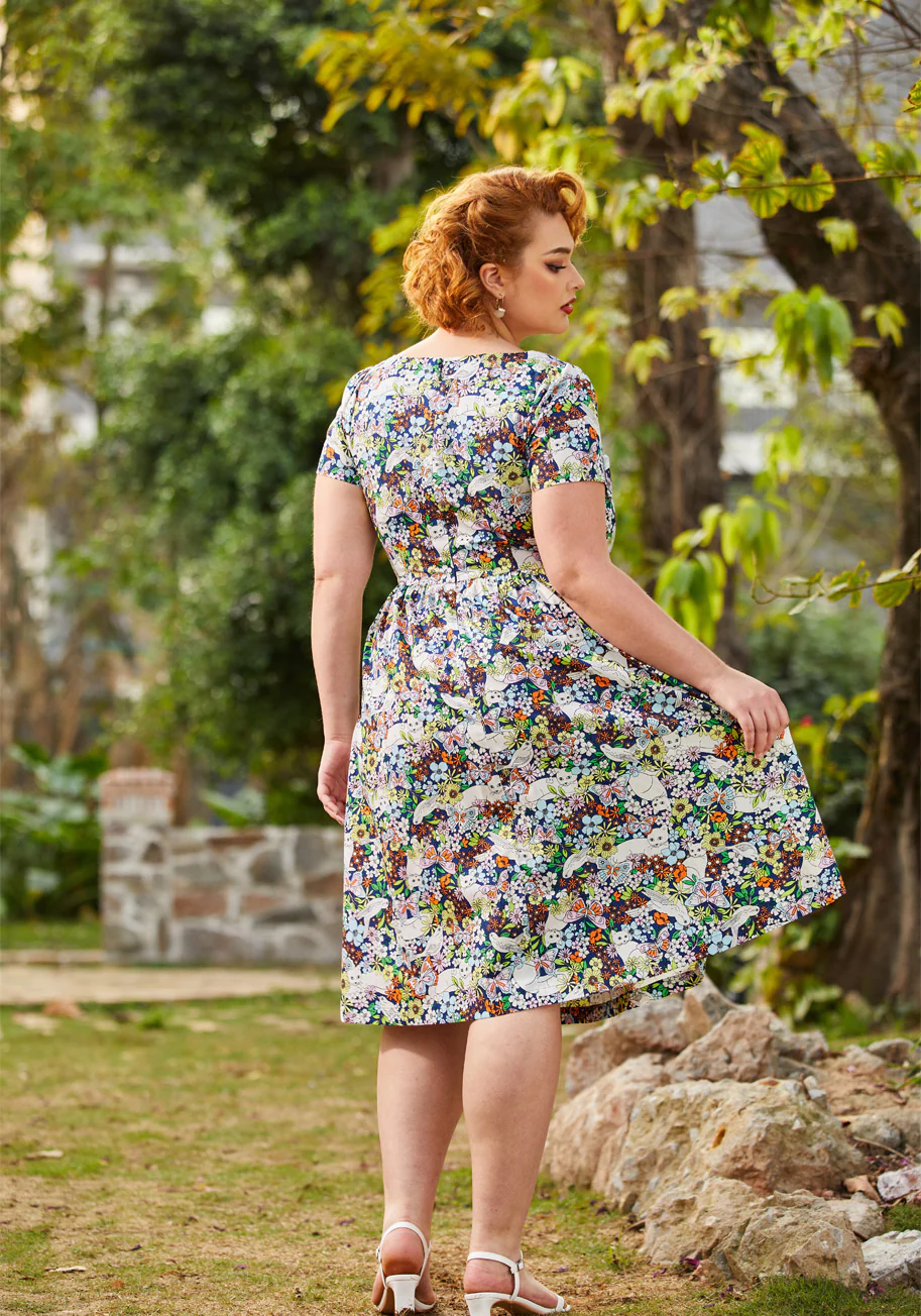 Fabulous Fit And Flare Shirt Dress