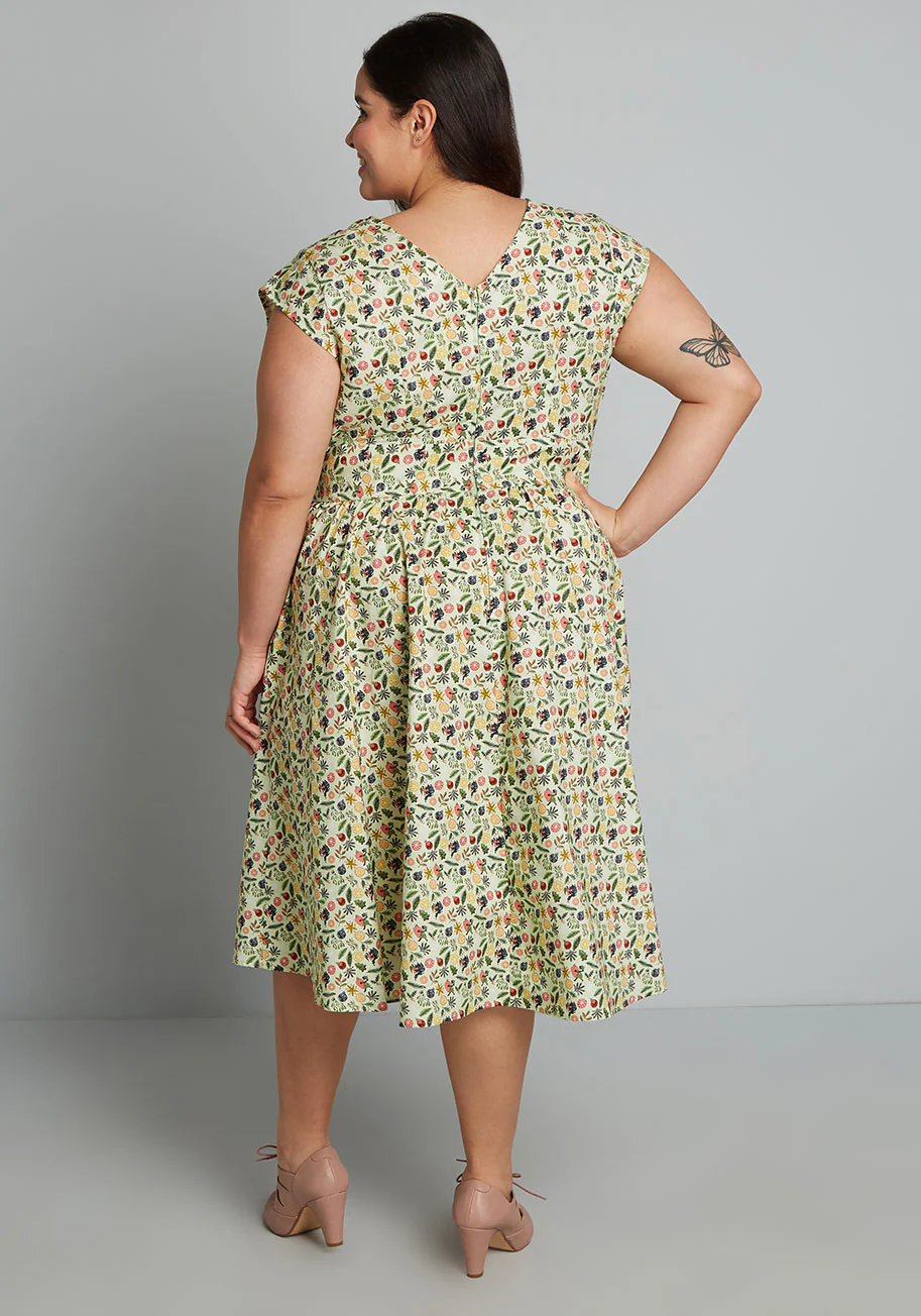 ModCloth X Retrolicious Holiday Magic Makers A-Line Dress