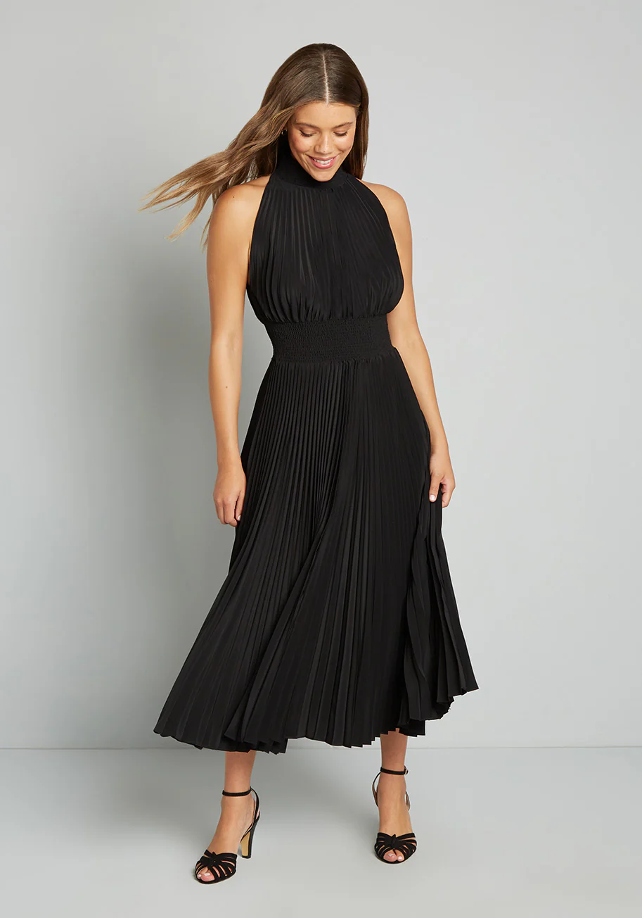 Halter My Perceptions Maxi Dress
