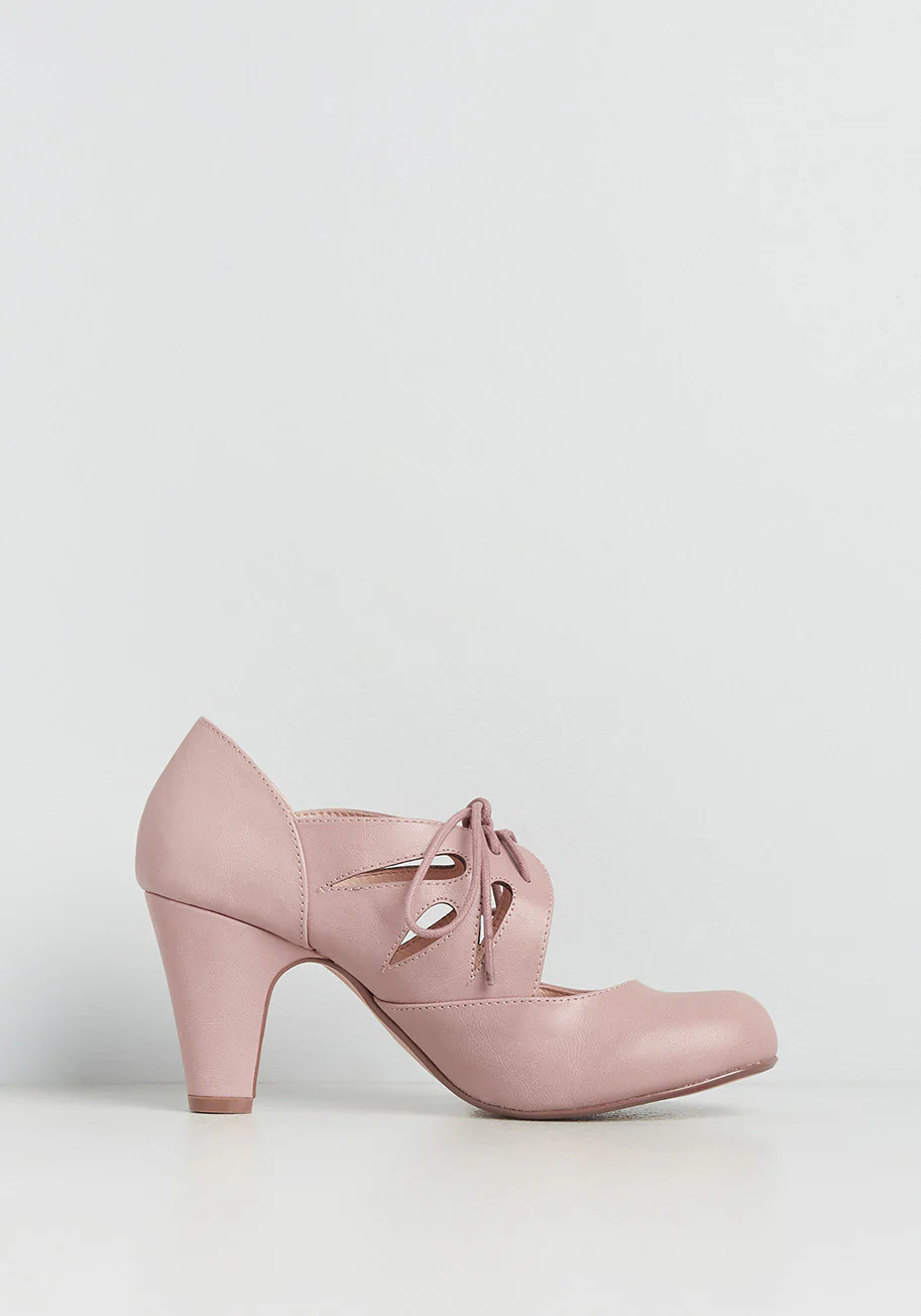 Let's Make Plans Oxford Heel