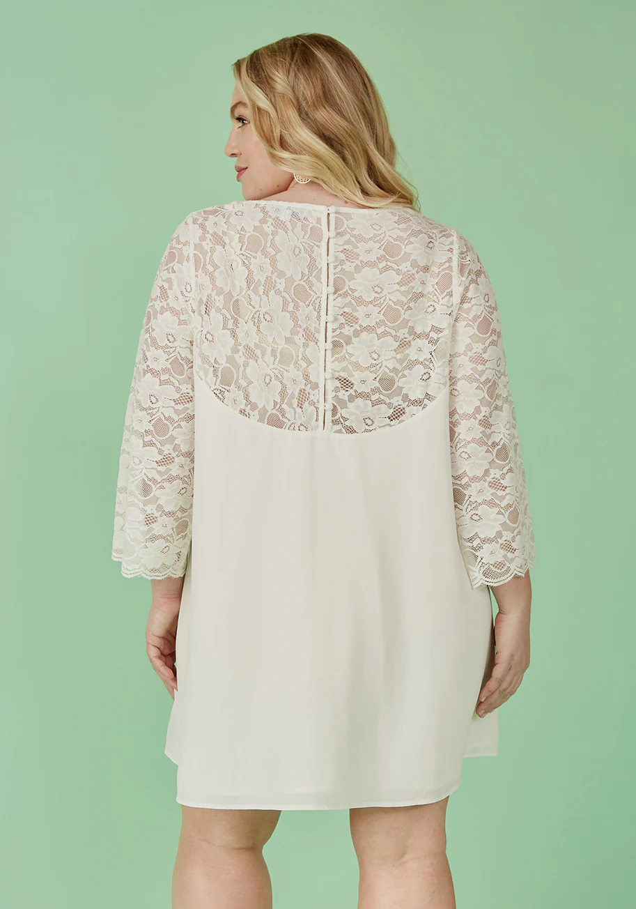 Blushing With Bliss Shift Dress