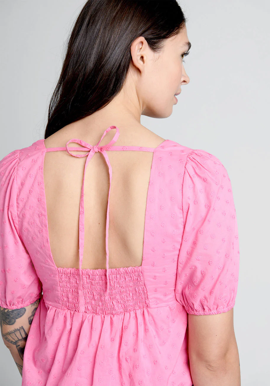 Farming Daisies Babydoll Top