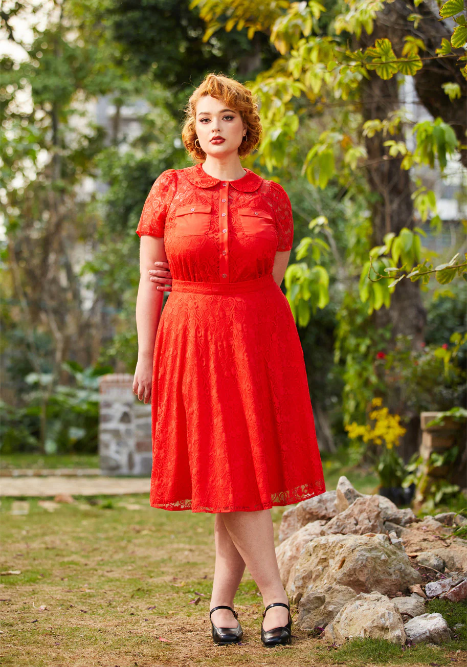 Heart Throb Button-Up Top