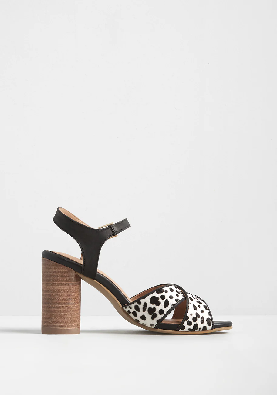 In the Spot-light Ankle Strap Heel