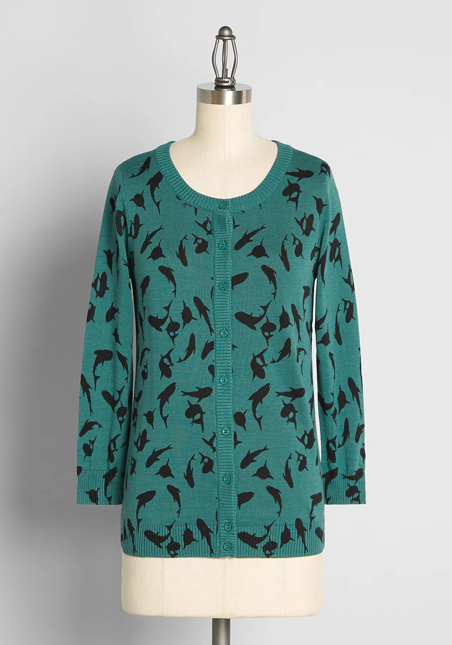 I'm Being Totally Sharkastic Cardigan