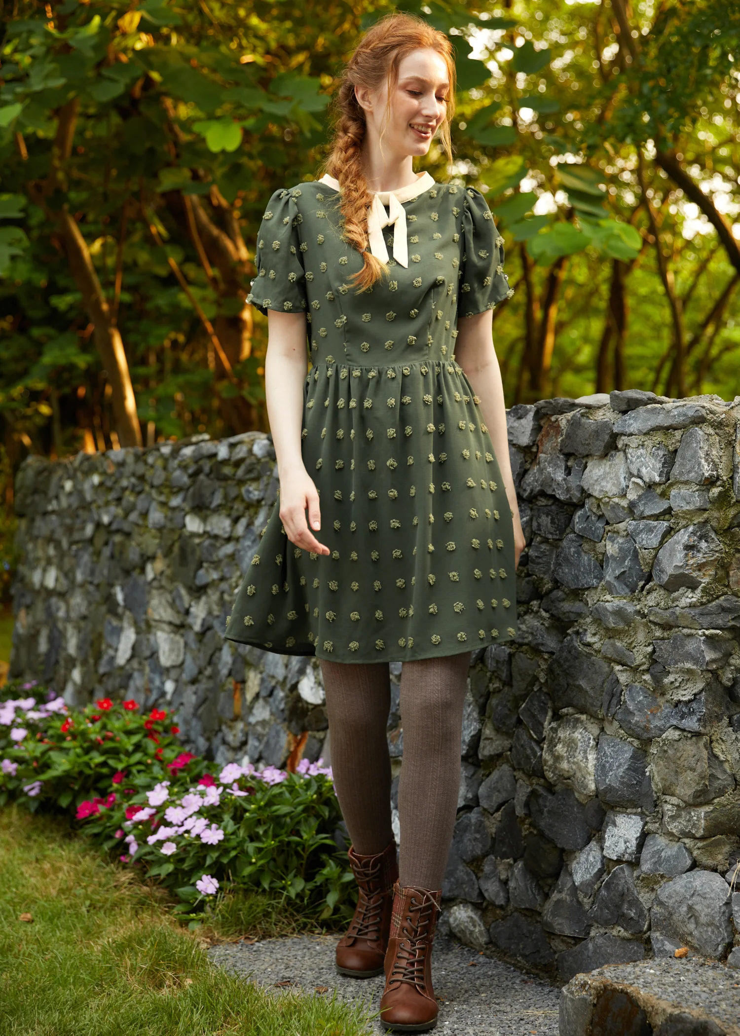 Sitting Pretty Collar Dress
