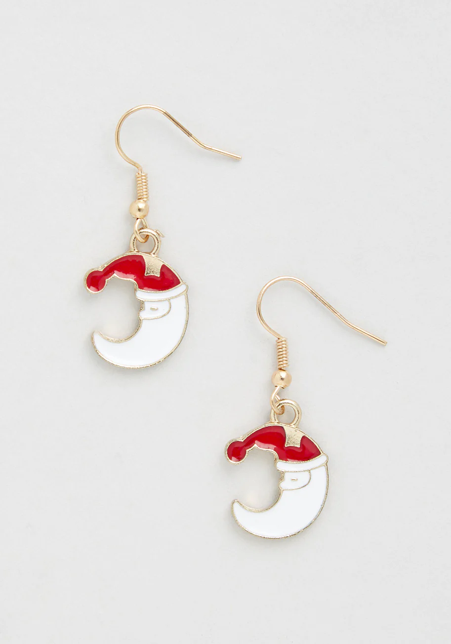 Goodnight Santa Earrings