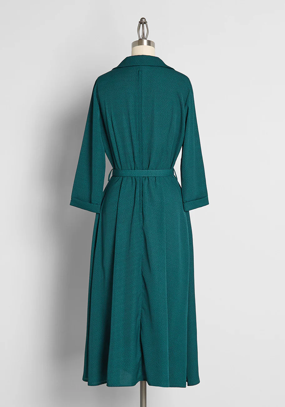 Spotted In the Archives Midi Dress