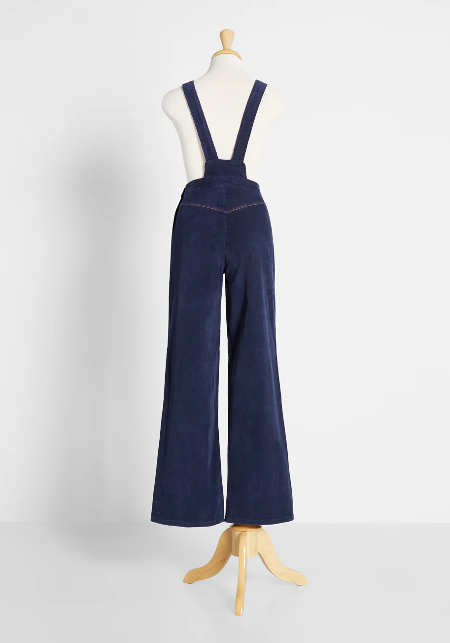 Rainbow With Me Corduroy Overalls