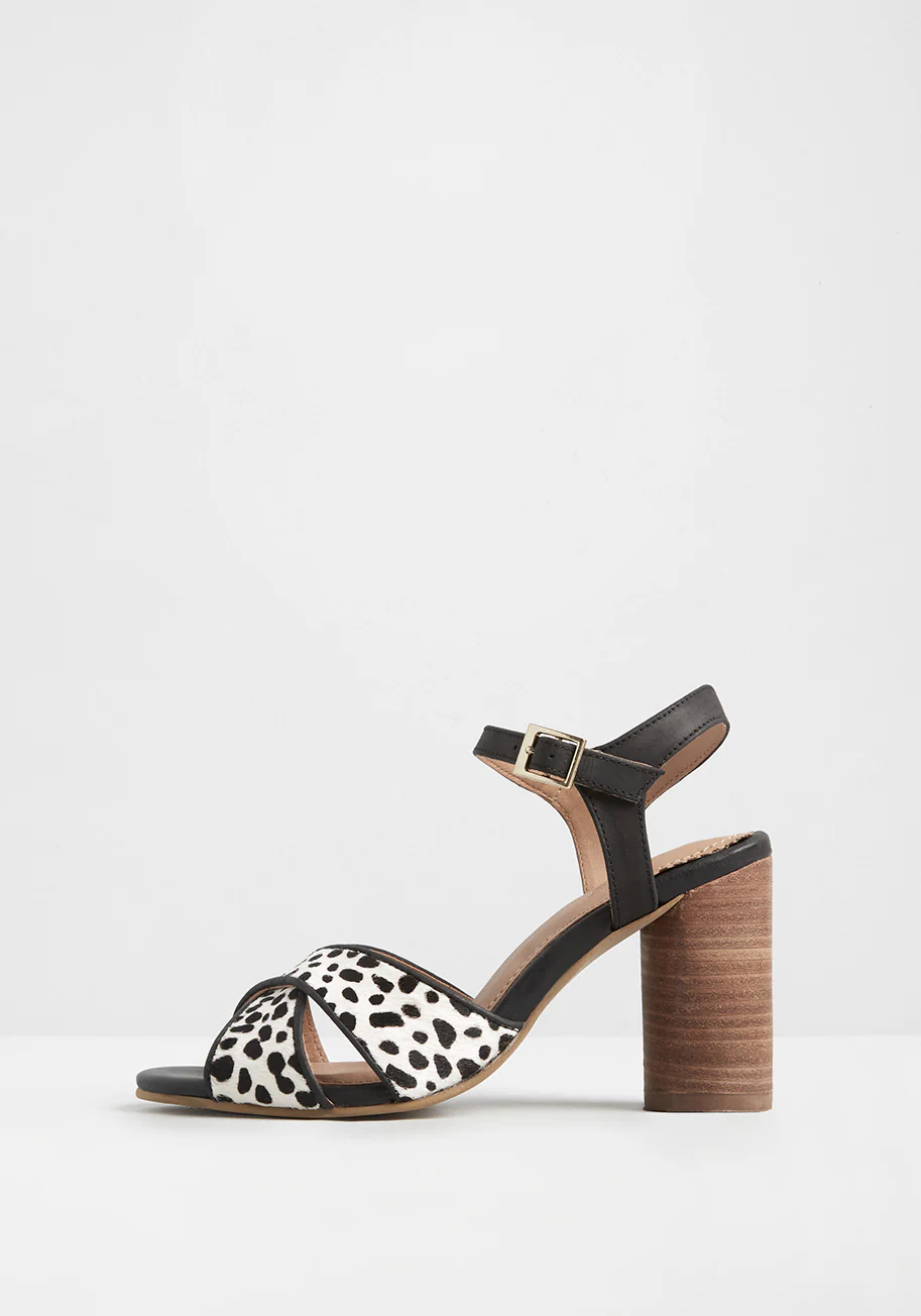 In the Spot-light Ankle Strap Heel