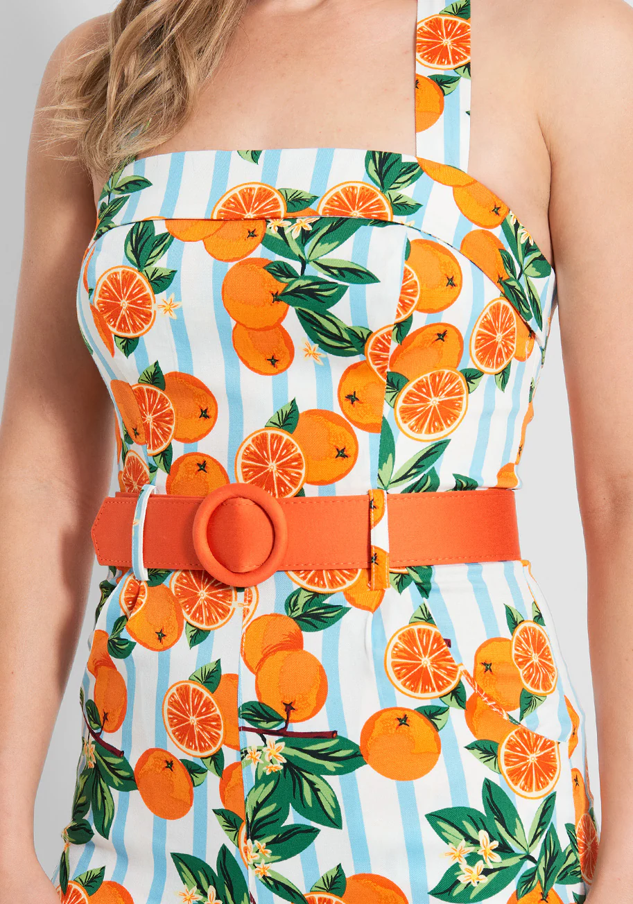 ModCloth x Collectif Squeezing In Some Fun Romper