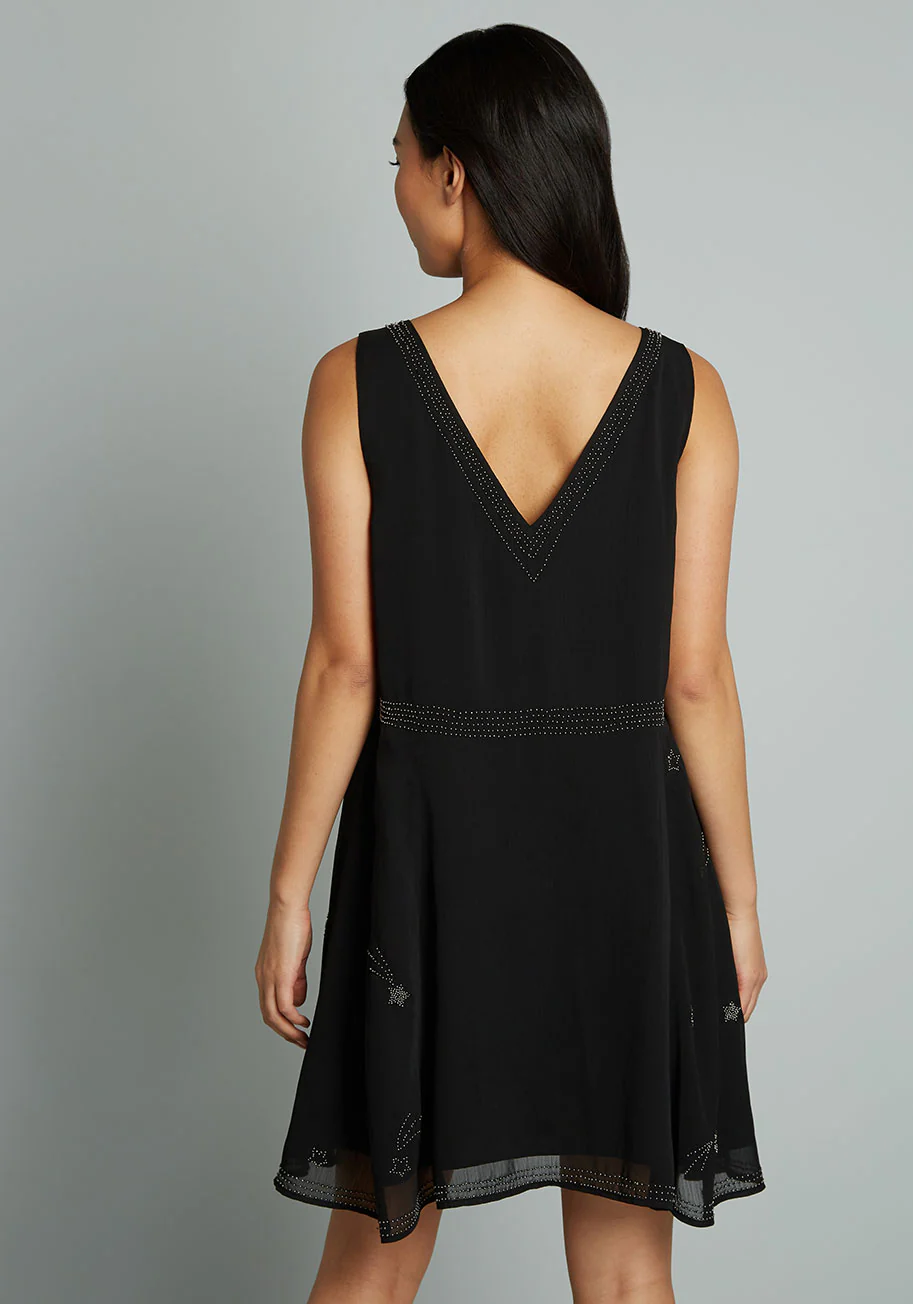 Leave Them Starstruck Shift Dress