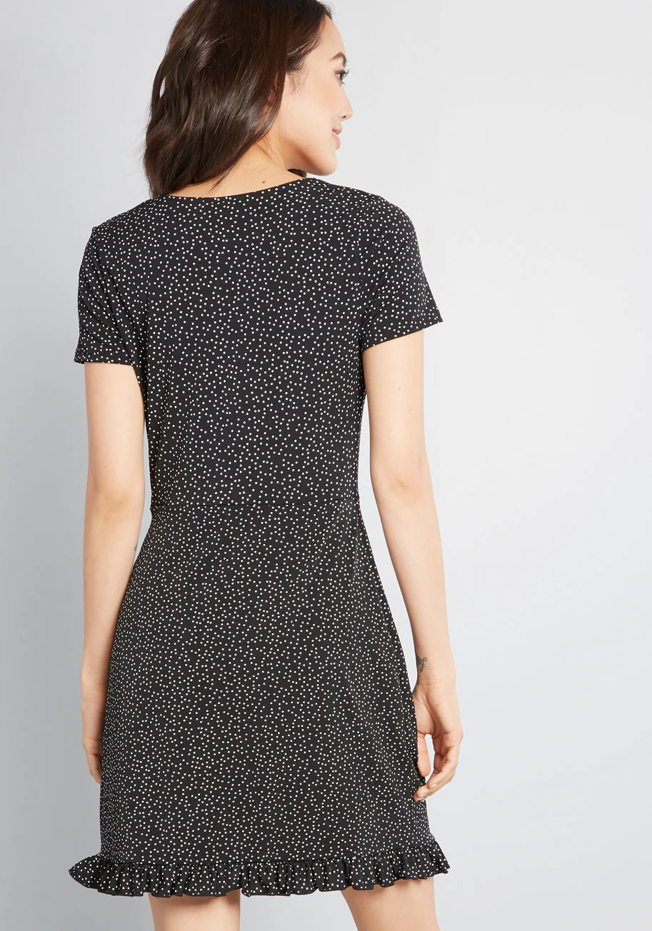 Chance Encounter Faux Wrap Dress