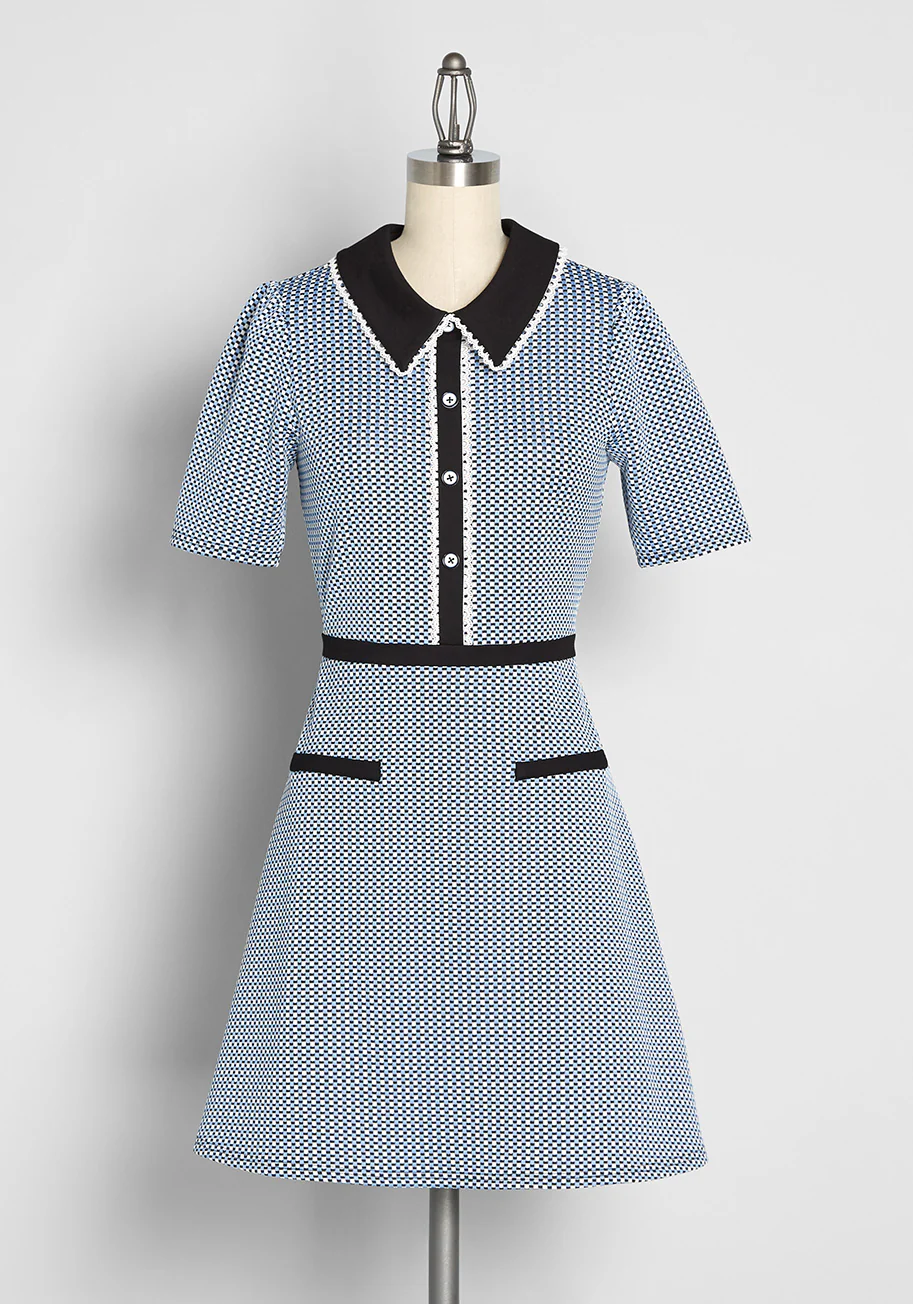 Taking My Mod Abroad A-Line Dress