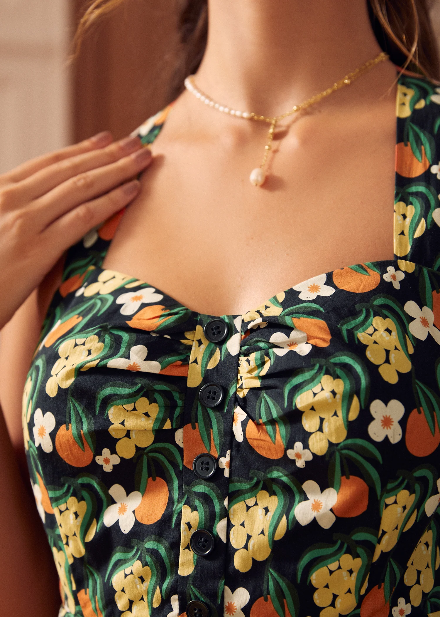 Midnight Garden Mini Dress