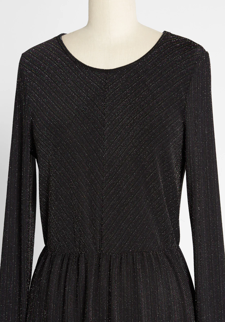 Shimmer On Show Dress