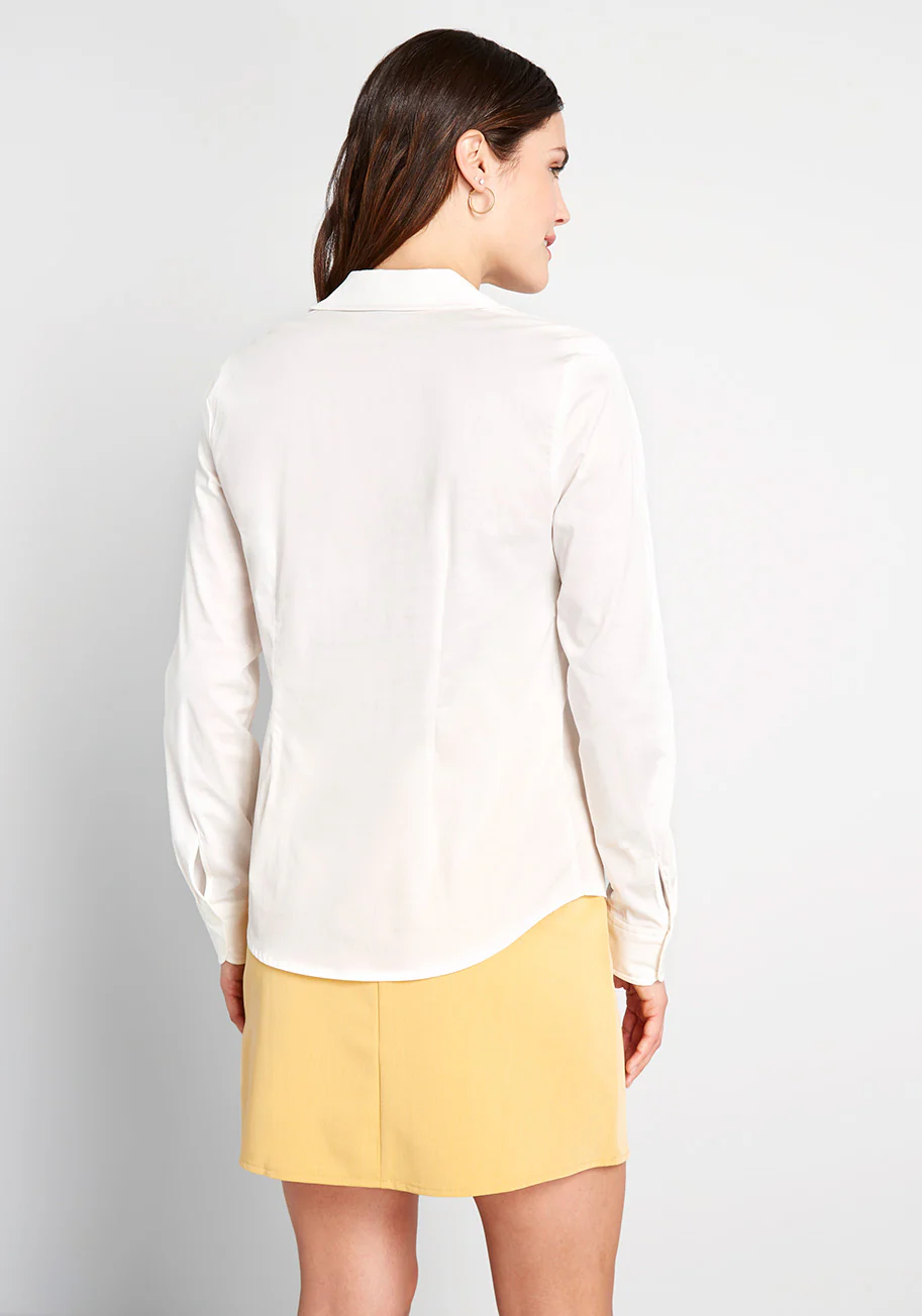 A New Classic Button-Up Top