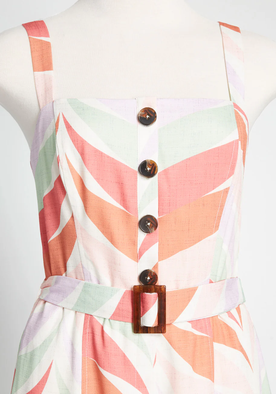 ModCloth x Hutch Start of Spring Cropped Jumpsuit