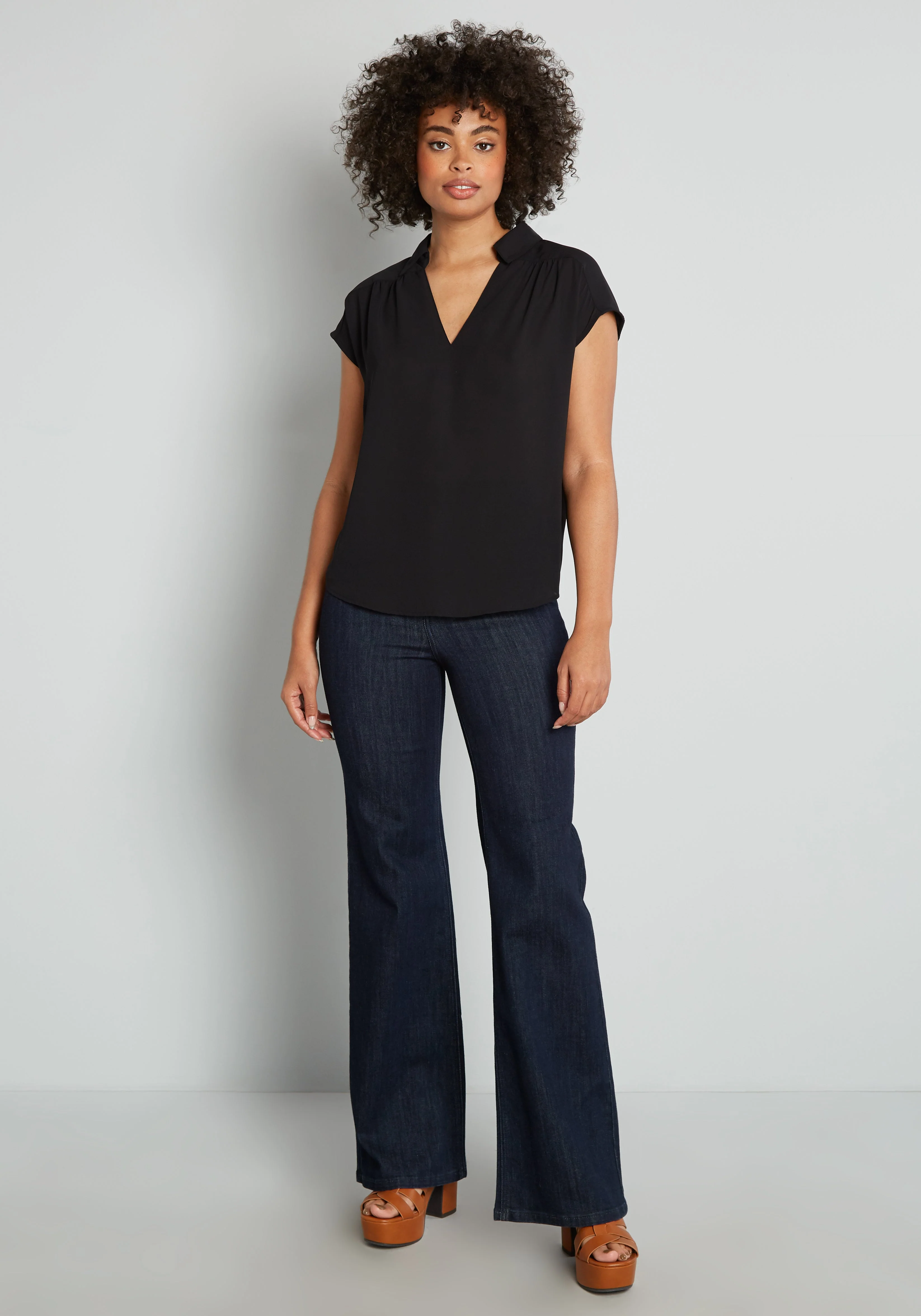 A Renewed You Short Sleeve Blouse