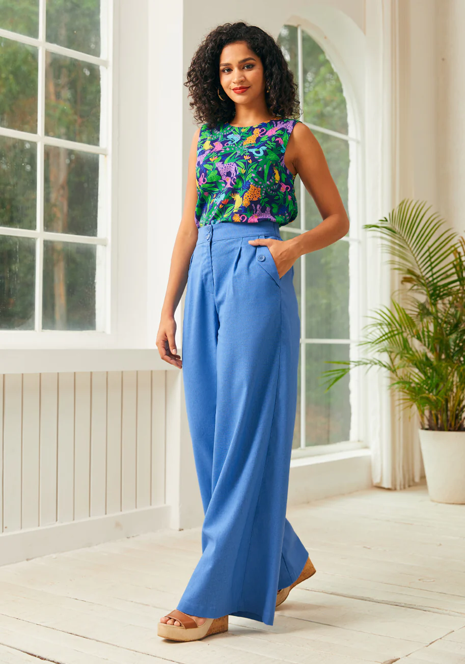Lazy Afternoon Wide Leg Pants