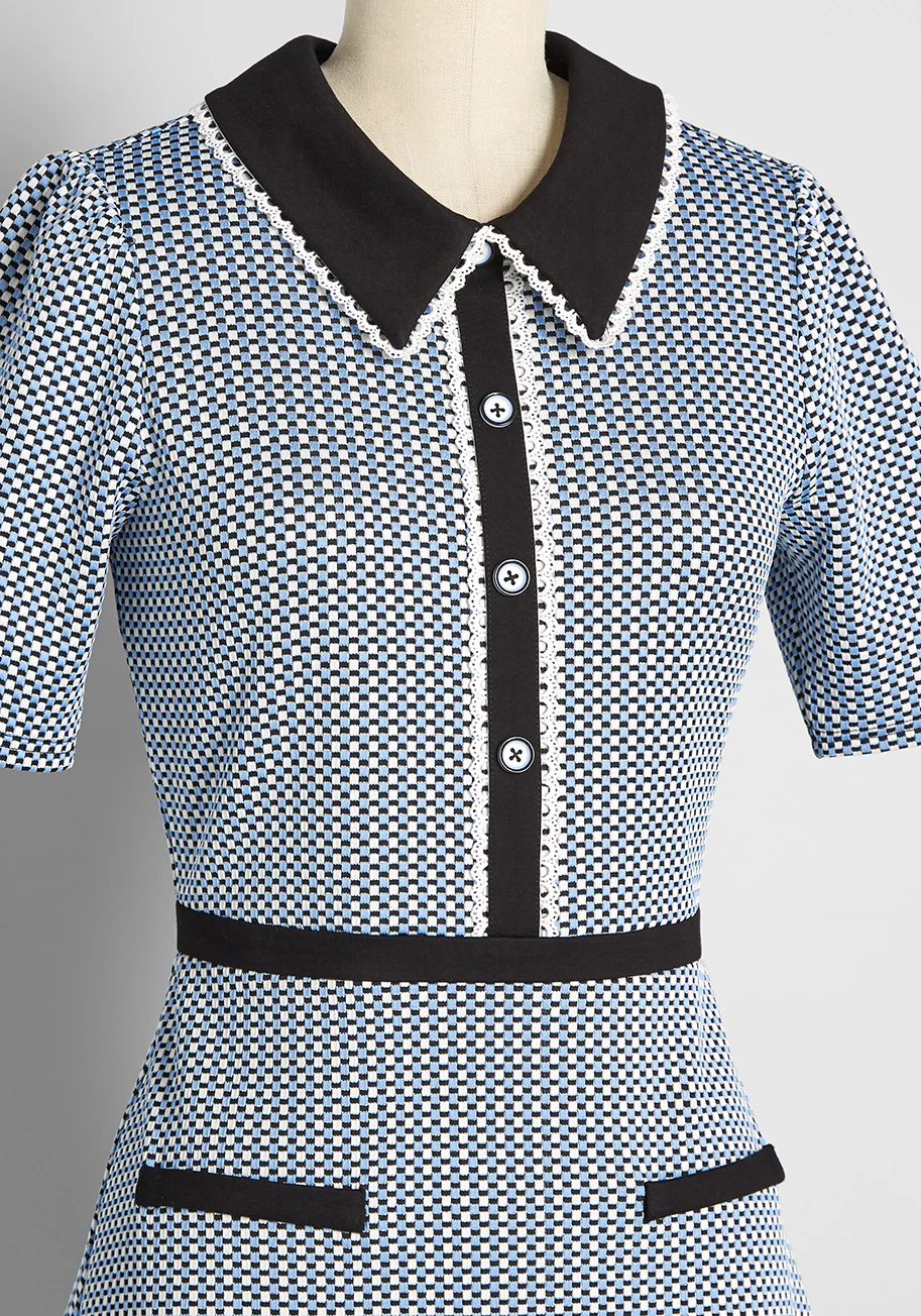 Taking My Mod Abroad A-Line Dress