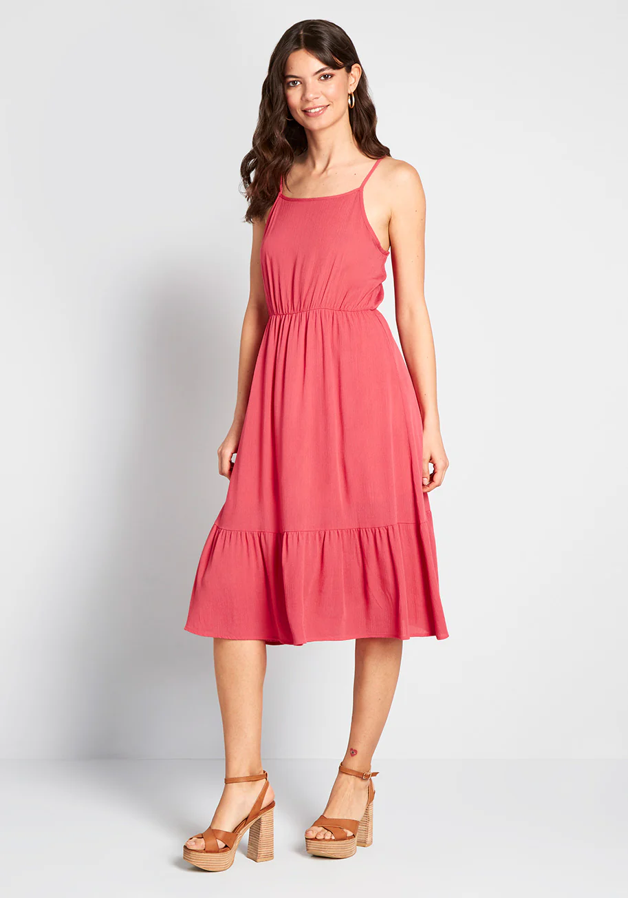 Breeze the Opportunity Midi Dress