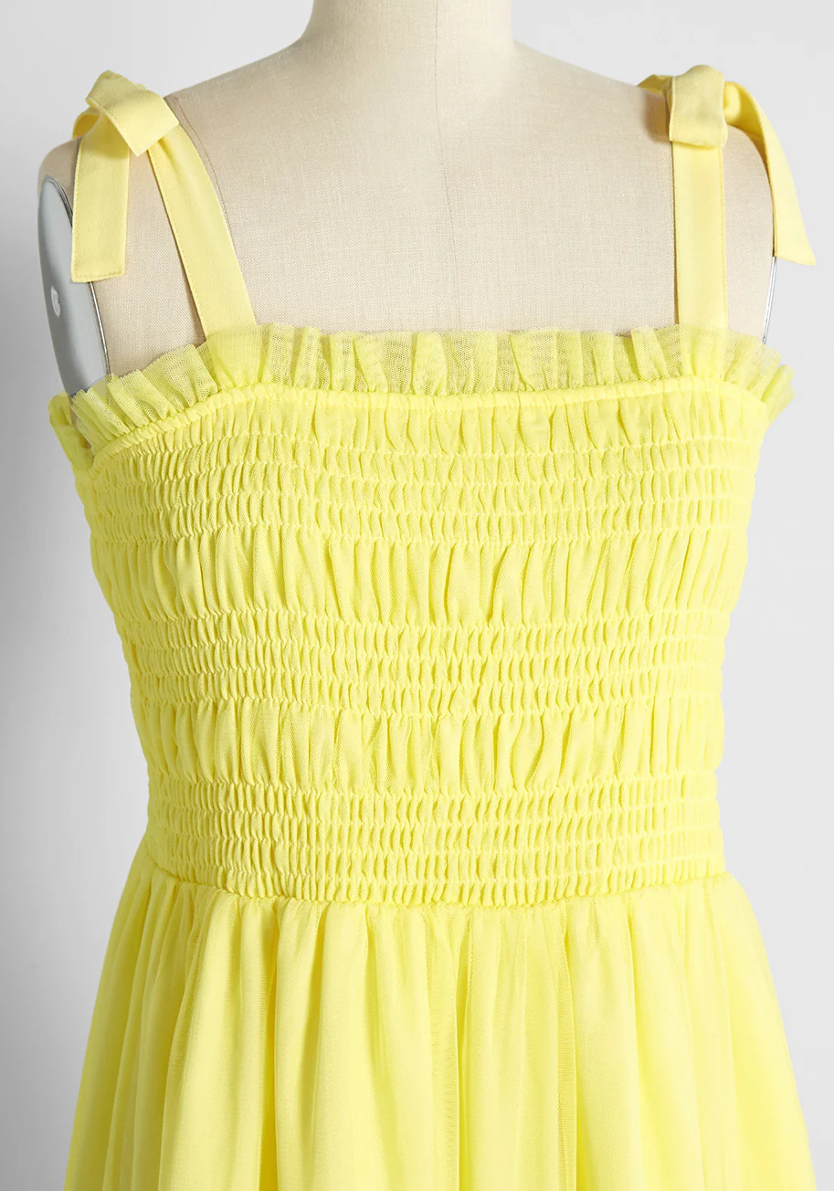 A Little Ray of Sunshine Fit and Flare Dress