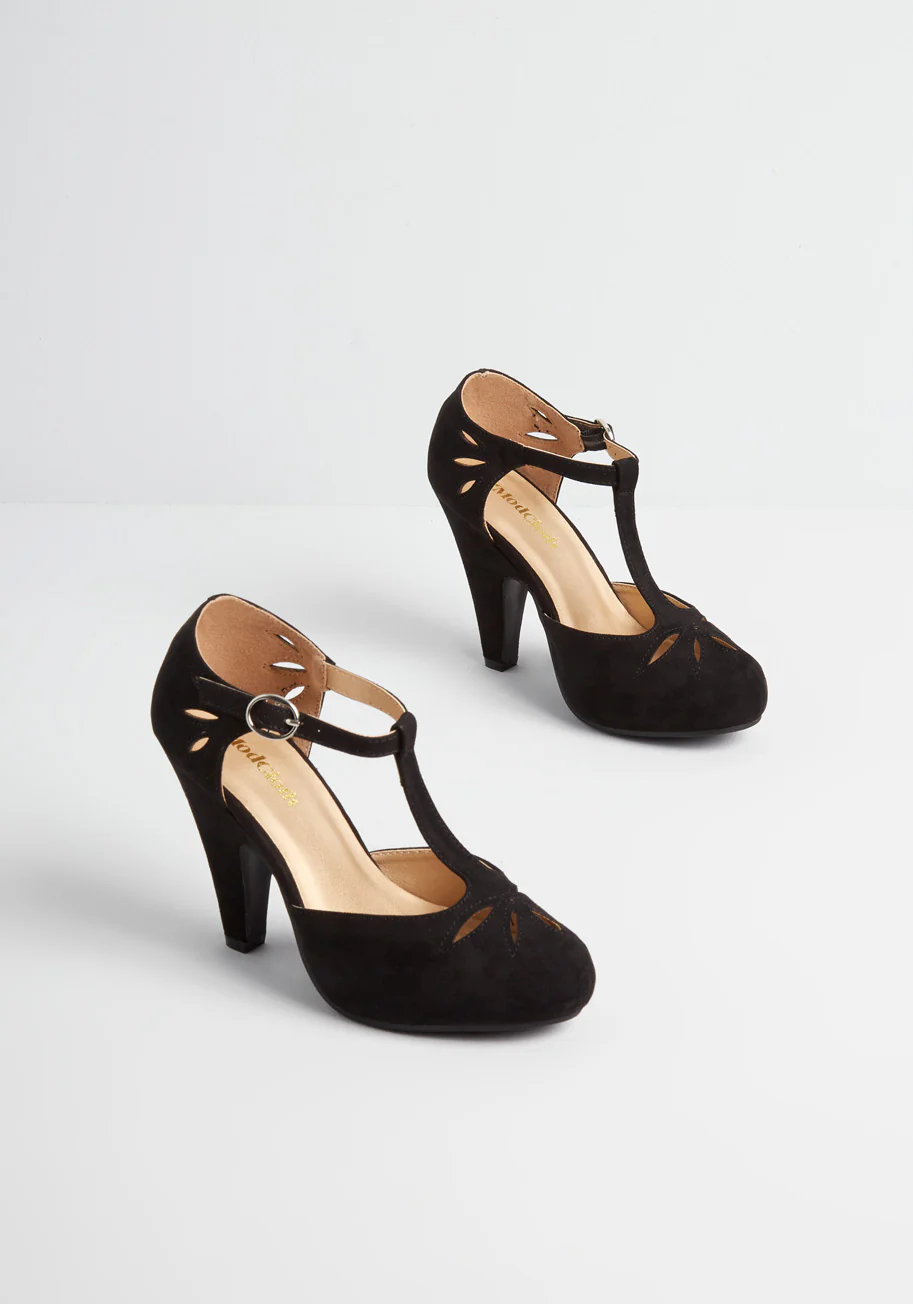 Refreshed Zest T-Strap Heel