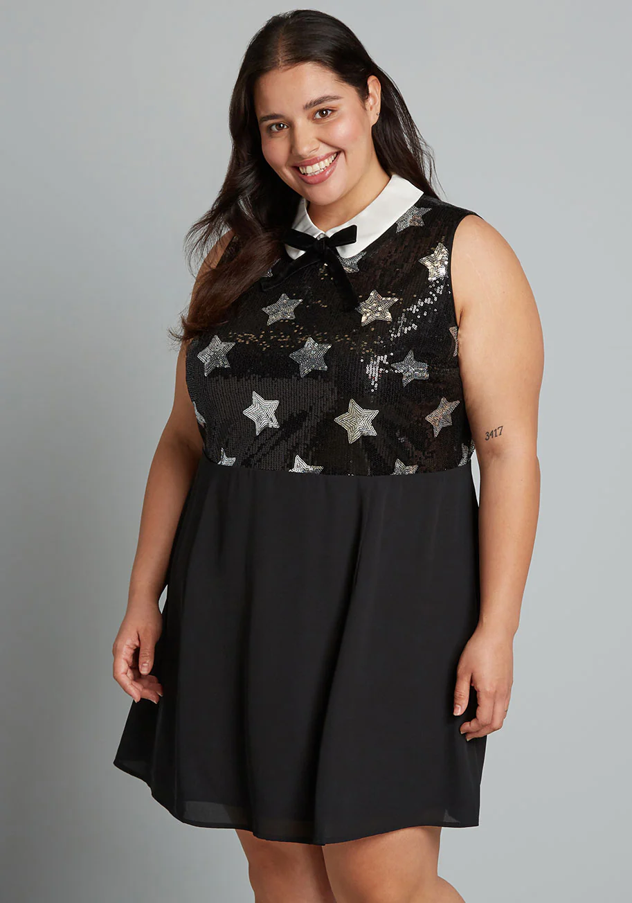 Reigning Starlet A-Line Dress