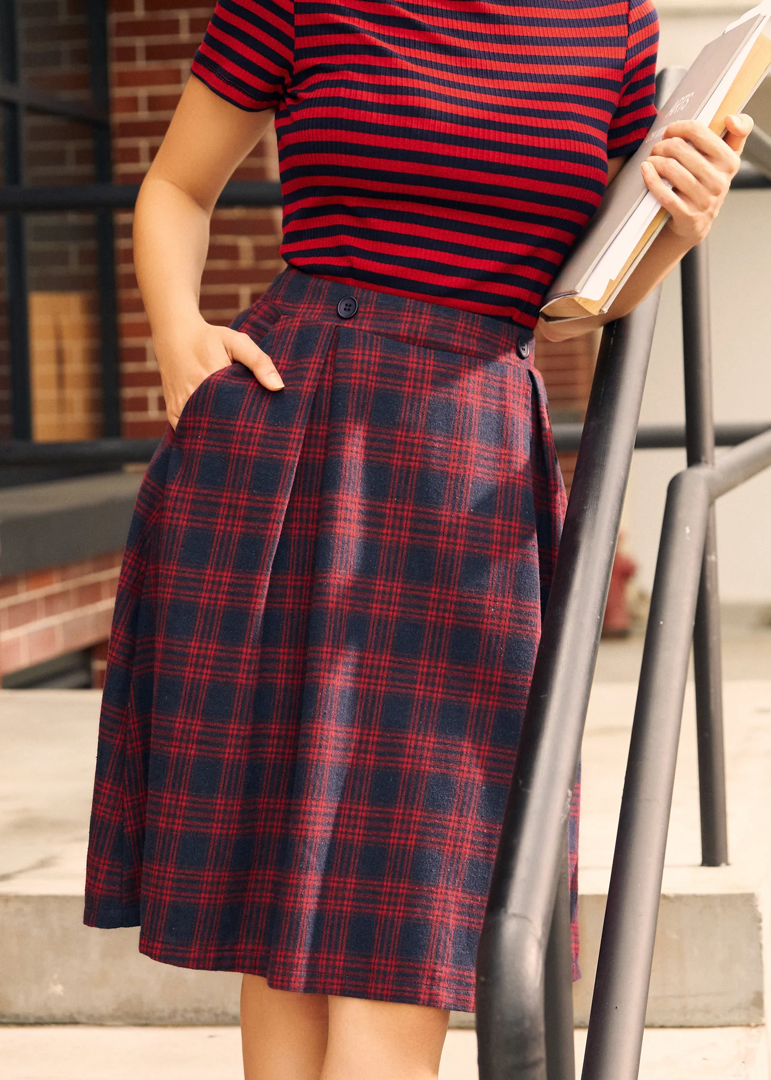 Heart of the Harvest Midi Skirt